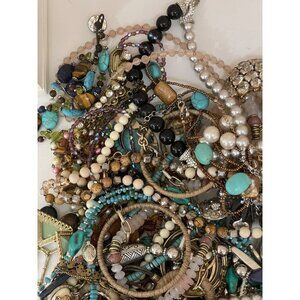 Branded Jewelry Mystery Lot - 1lb - Designer & Mall Brands, Boho, Classic, Bead